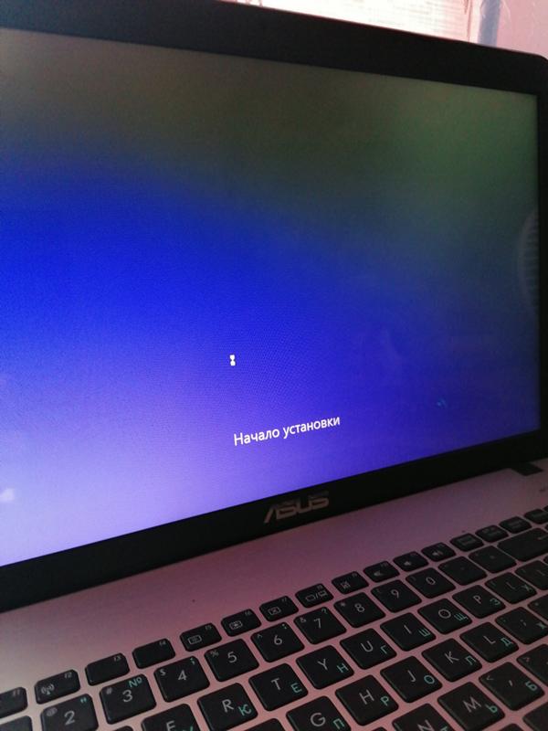 Установка Windows 10 очень медленная