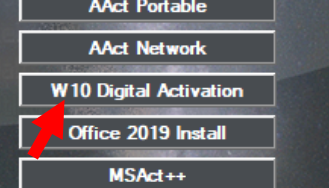 Активация Windows 10