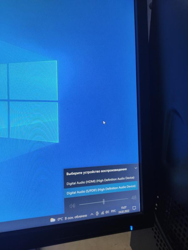 Нет звука на Windows 10