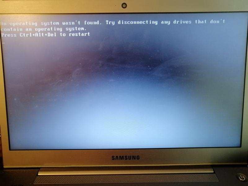 Не зпускается Windows