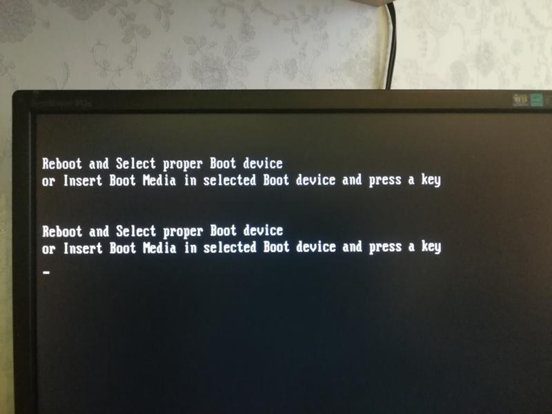 An operating system wasn t found при установке windows на чистый новый жесткий диск