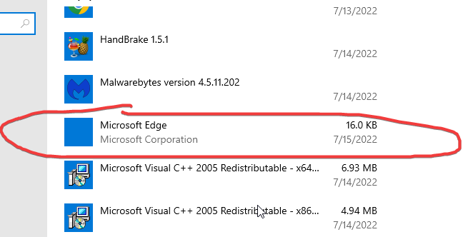 Как пофиксить баг Microsoft Edge в Windows 10 - 1