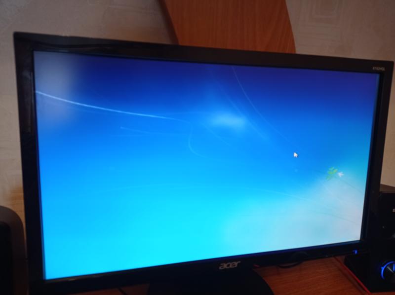 Пытаюсь переустановить windows