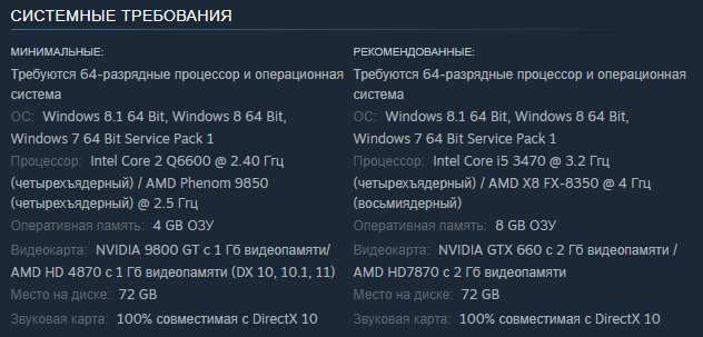 Запустится ли гта 5 на виндовс виста 64 бит