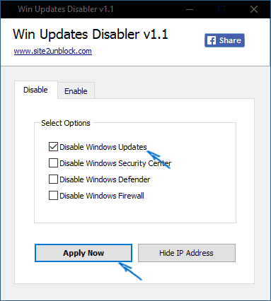 Знающим Отключение обновлений Windows 10 Home