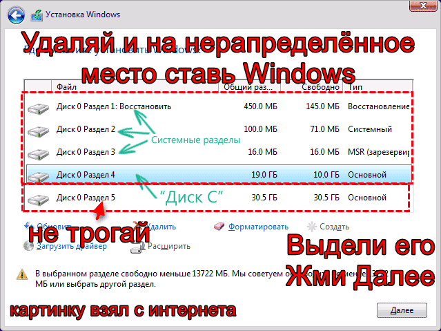 Проблема при установки Windows 10