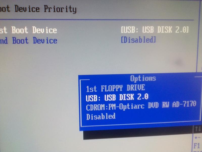 Не могу переустановить виндовс 7 с флешки через биос