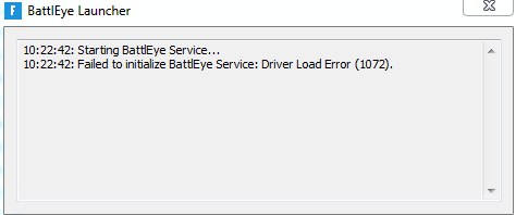 Half life failed to initialize. Failed to initialize BATTLEYE service: Kernel debugging enabled..