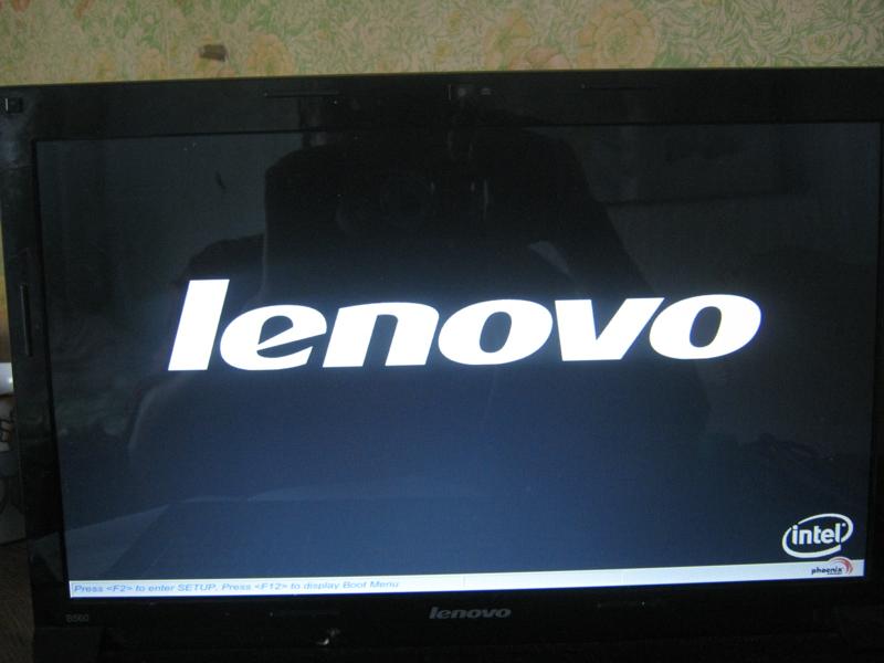 После установки windows7 на lenovo b560 возникла проблема