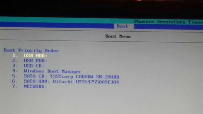 Не могу переустановить виндовс 7 с флешки через биос