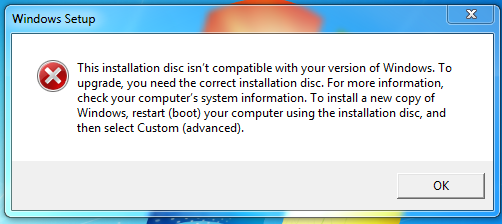 Что делать если при установке виндовс 7 максимальная через DAEMON Tools Lite выдаёт ошибку