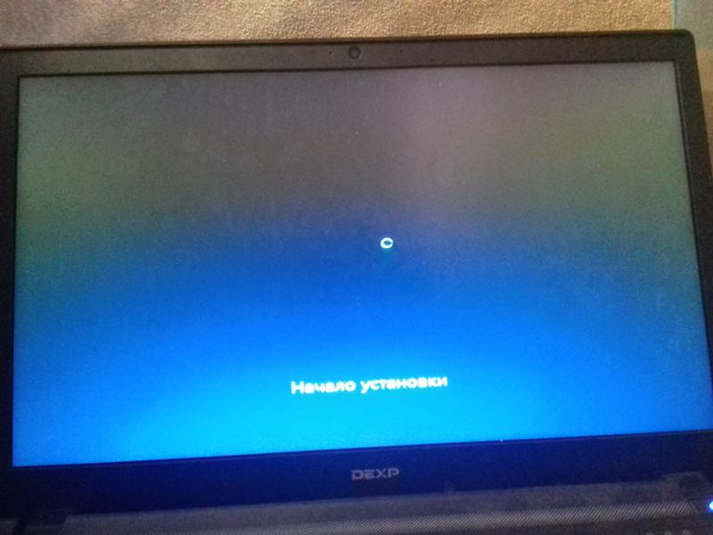 Проблемы с установкой Windows Короче вот этот экран длиться бесконечно