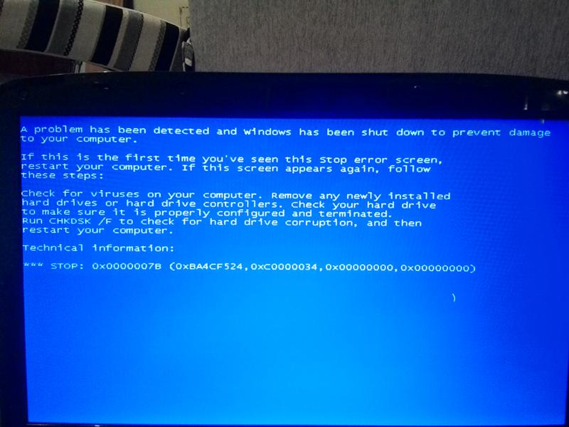 Переставил hhd в другой ноут, не запускается Windows